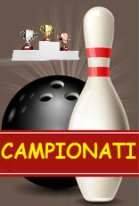 Le gare dei campionato di bowling